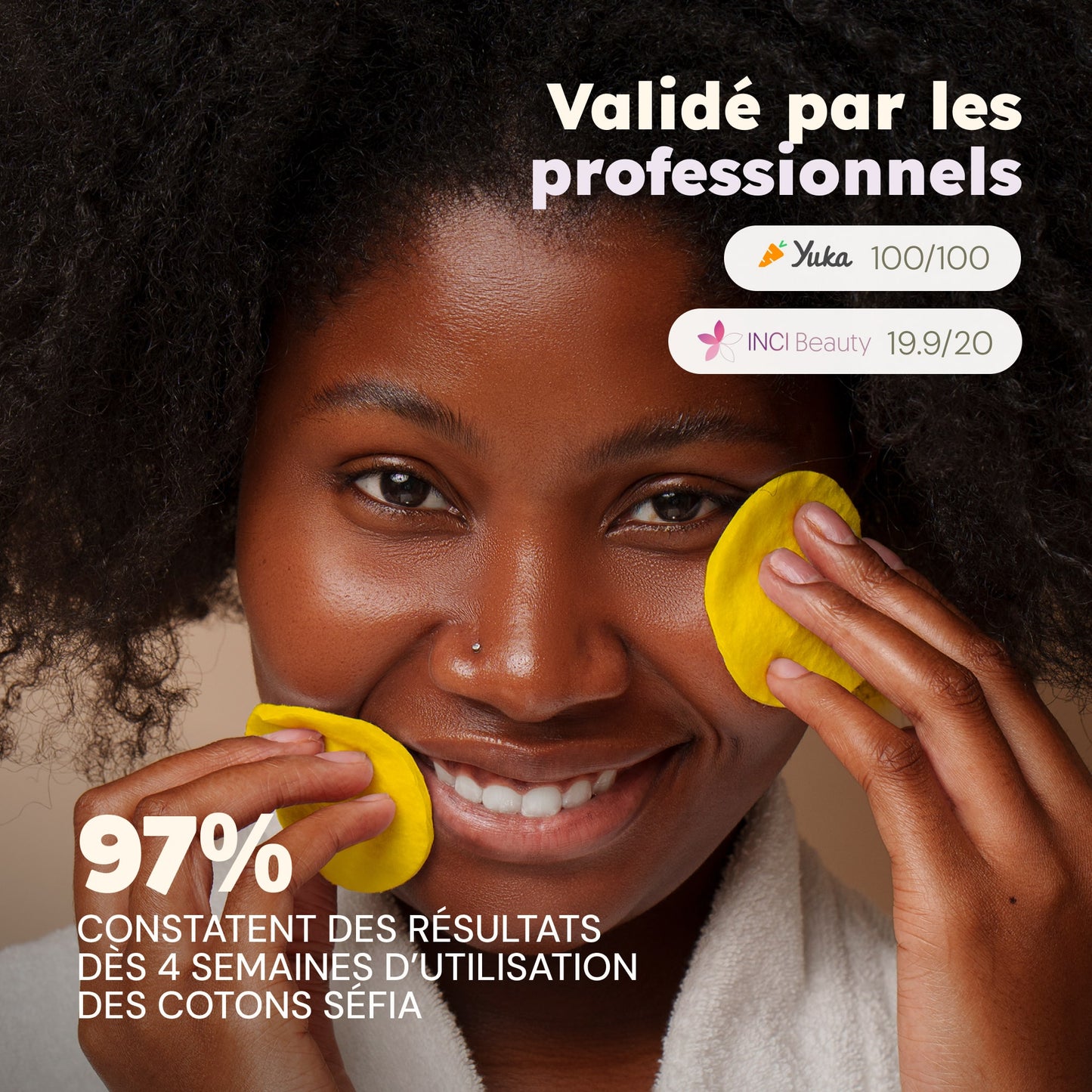Cotons au Curcuma Anti-Imperfections - 40 cotons