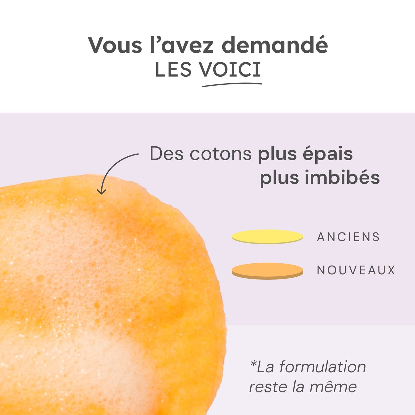 Boite de Cotons au Curcuma
