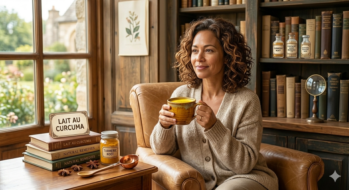 Lait curcuma : bienfaits, recette et conseils pour une peau plus lumineuse Imagen