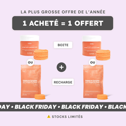 Cotons Nettoyants Curcuma