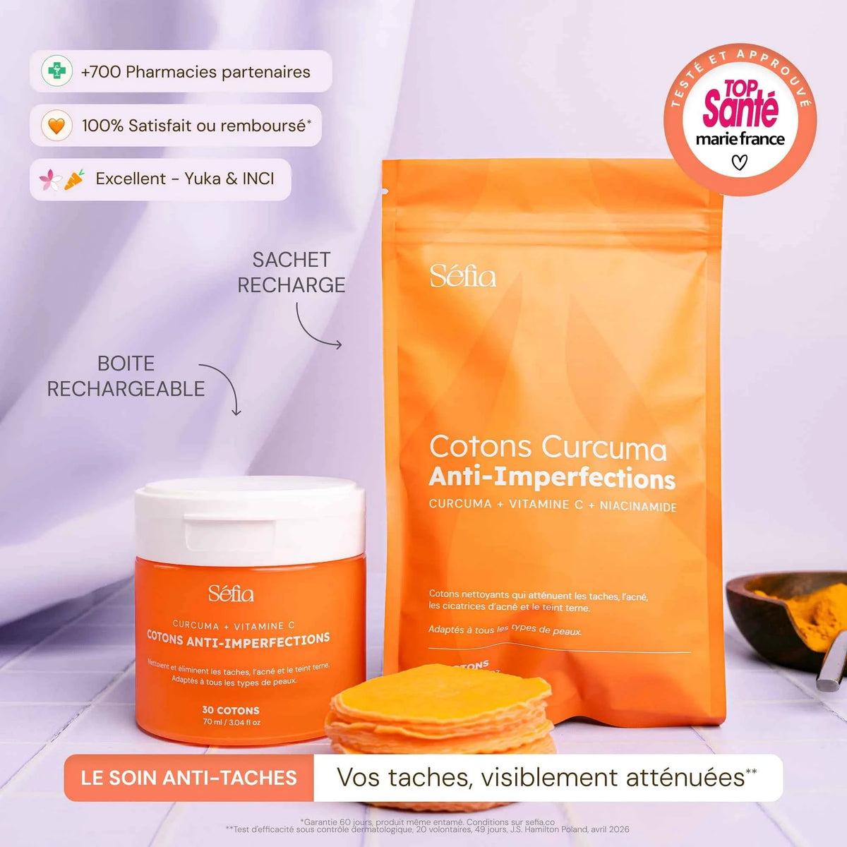 Cotons Anti-Taches