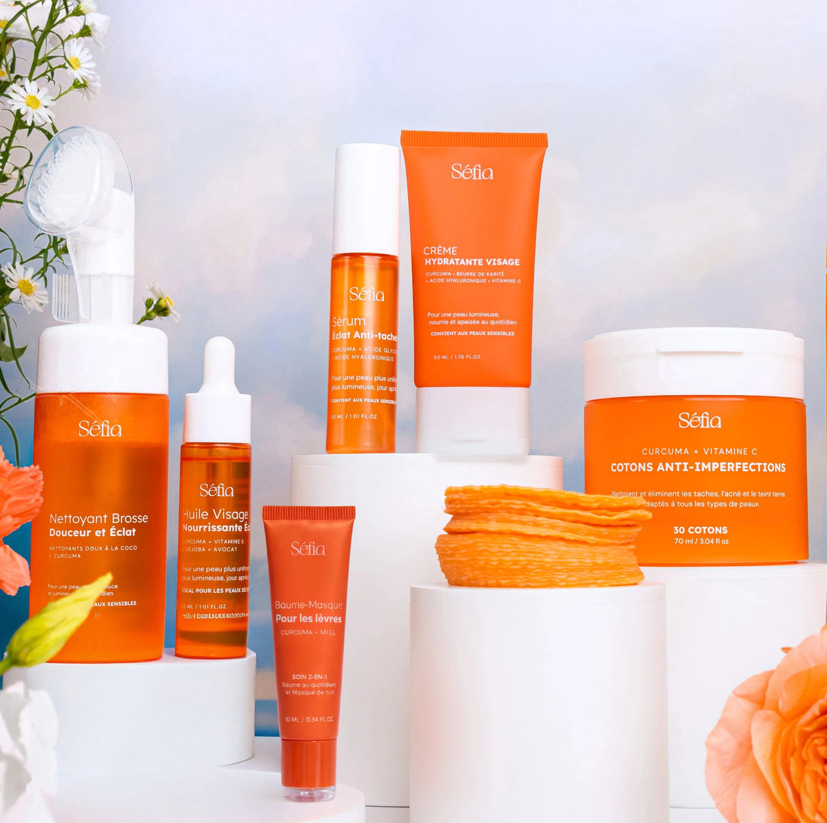Routine Ultra Glow 94,90€ 136,50€ - 41,60€ COTONS + CRÈME + SÉRUM + HUILE + NETTOYANT + BAUME Voir le produit
