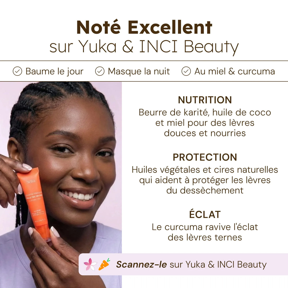 Baume Masque Nourrissant pour lèvres
