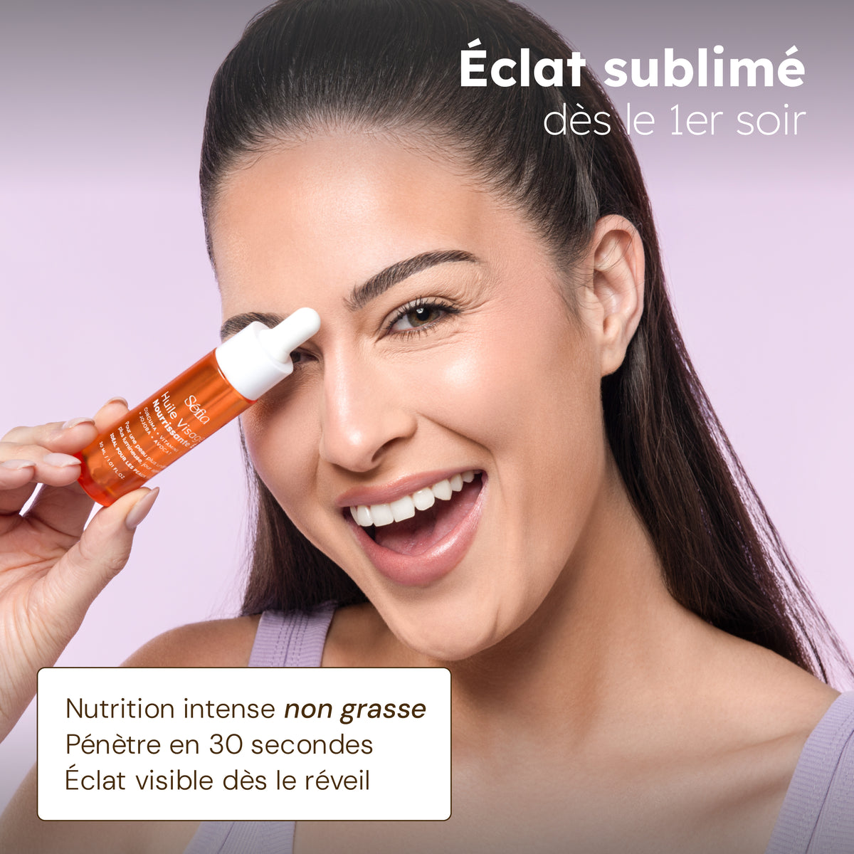 Huile visage au Curcuma