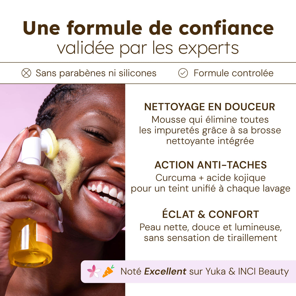 Nettoyant Éclat au Curcuma