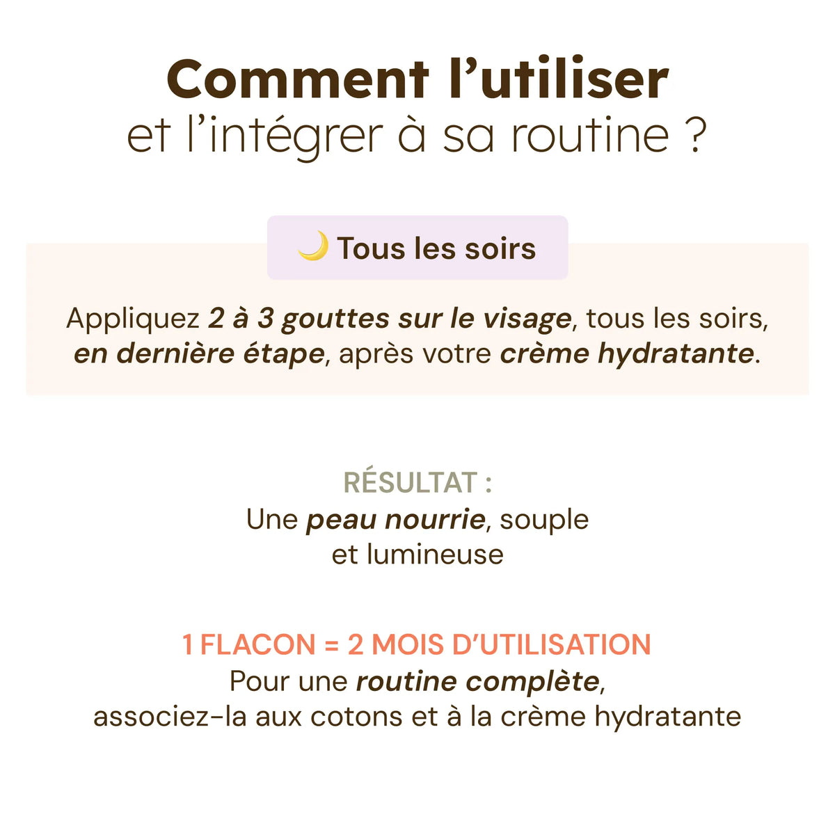 Huile Visage Nourrissante au Curcuma