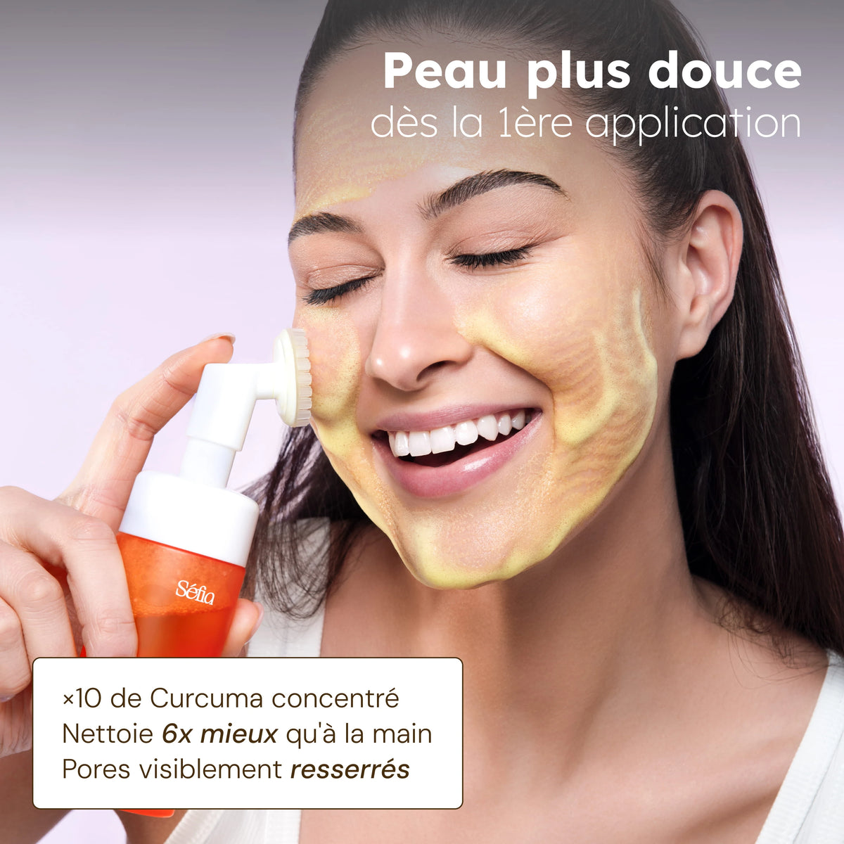 Nettoyant Éclat au Curcuma