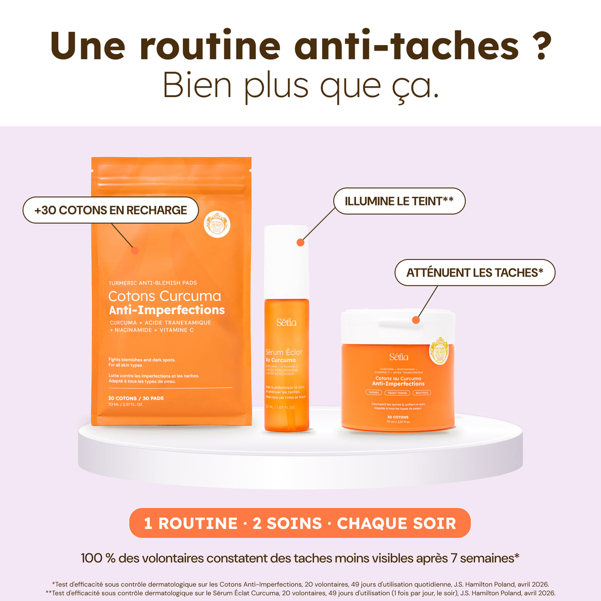 Routine Essential Glow - 60 jours